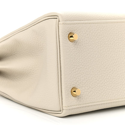 Hermes Togo Kelly Retourne 28 Beton 9 of 11
