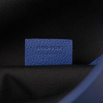 Christian Dior Grained Calfskin Backpack Blue 7 of 12