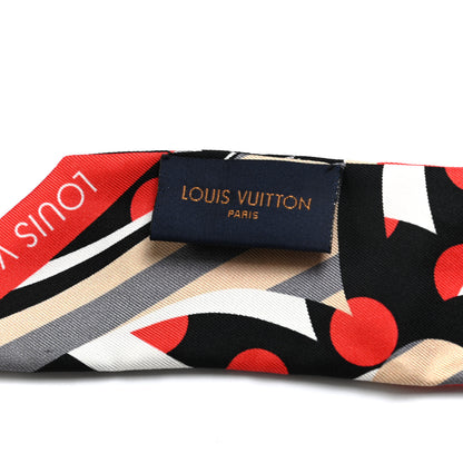Louis Vuitton Silk Pop Monogram BB Bandeau Red 4 of 4