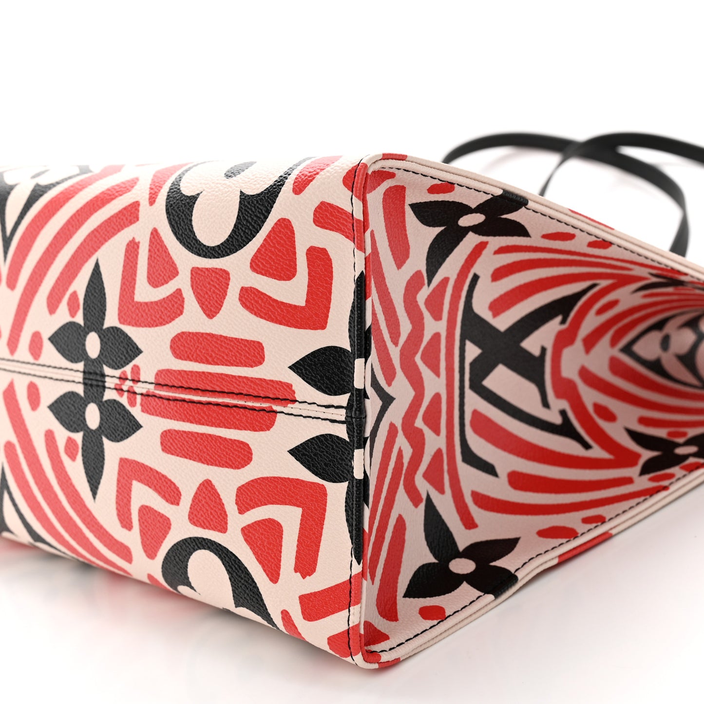 Monogram Giant Crafty Onthego GM Creme Rouge Black