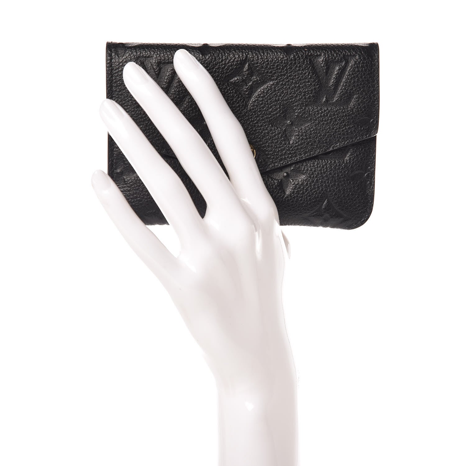 Louis Vuitton Empreinte Key Pouch Black 2 of 8