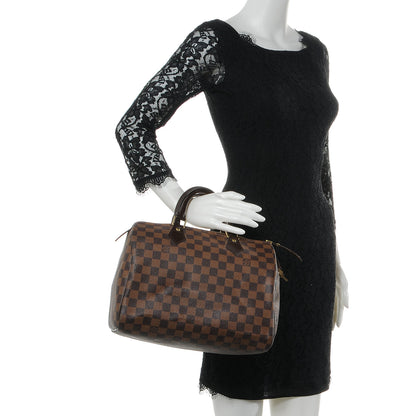 Louis Vuitton Damier Ebene Speedy 30 2 of 7