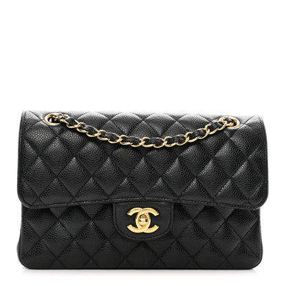 Chanel Caviar Quilted Small Double Flap Black 1 of 10
