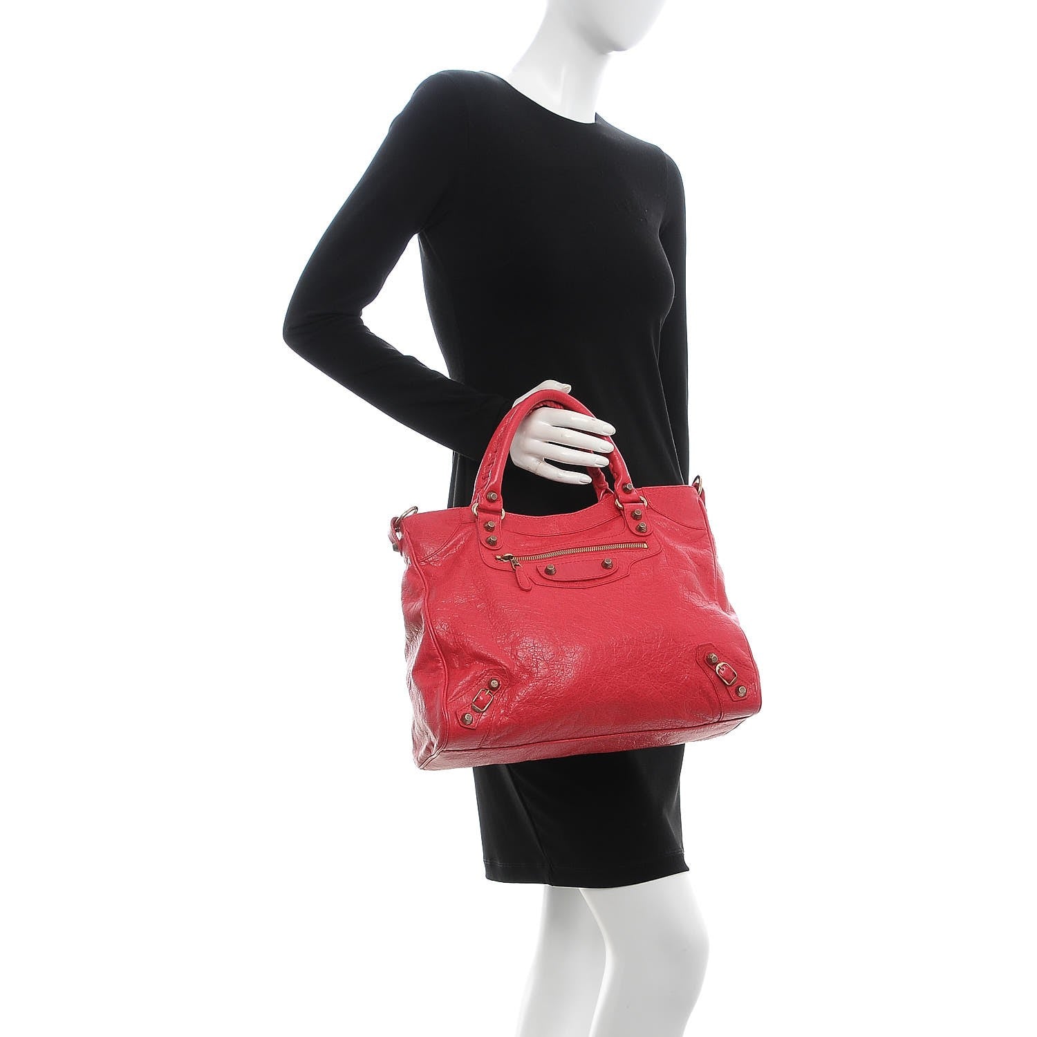 Balenciaga Agneau Giant 12 Rose Gold Hardware Velo Rose Thulian 3 of 8