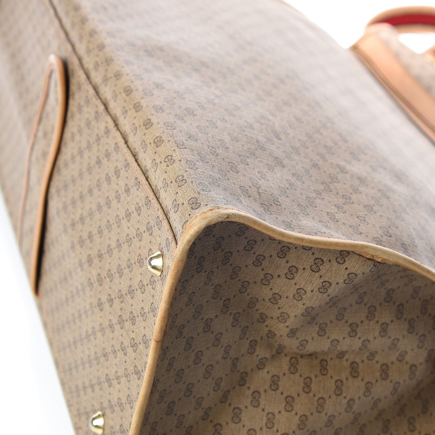 Coated Canvas Monogram Travel Bag