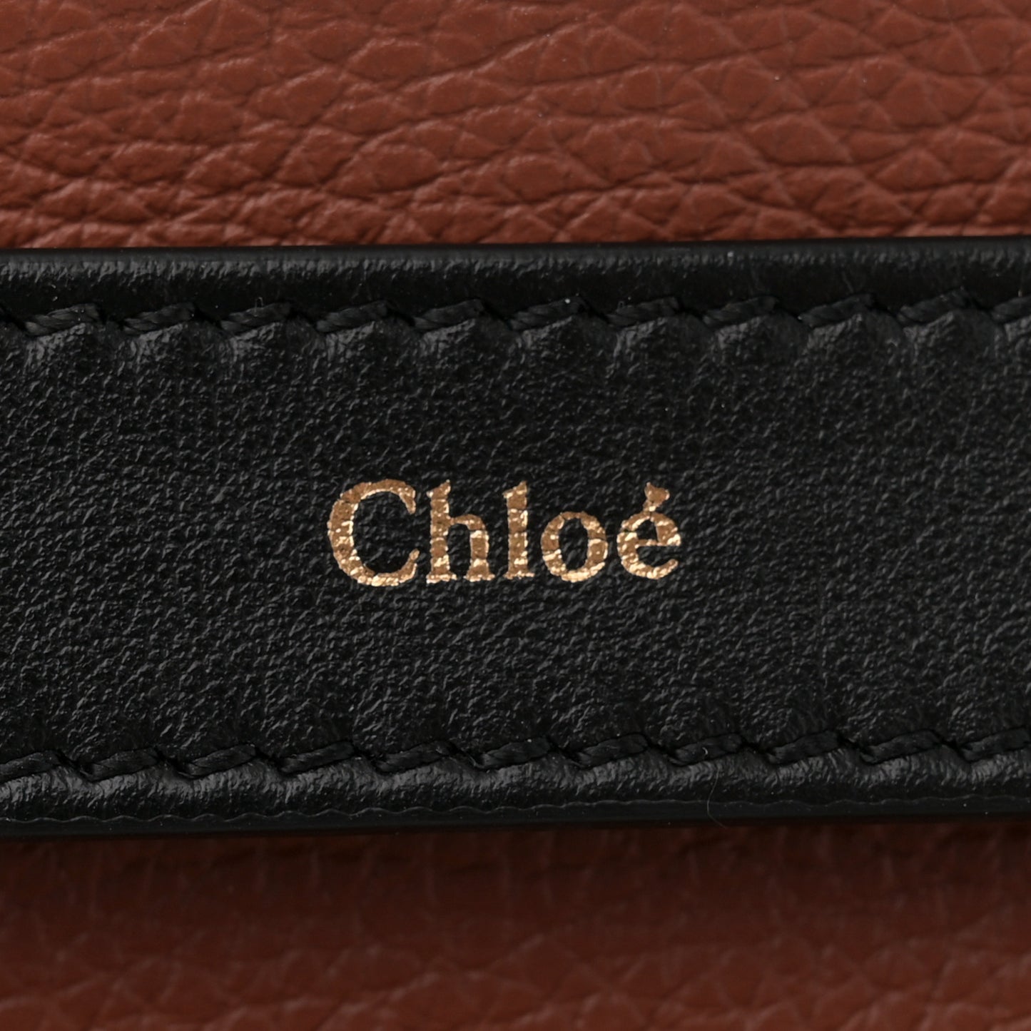 Grained Calfskin Medium Penelope Shoulder Bag Milky Brown