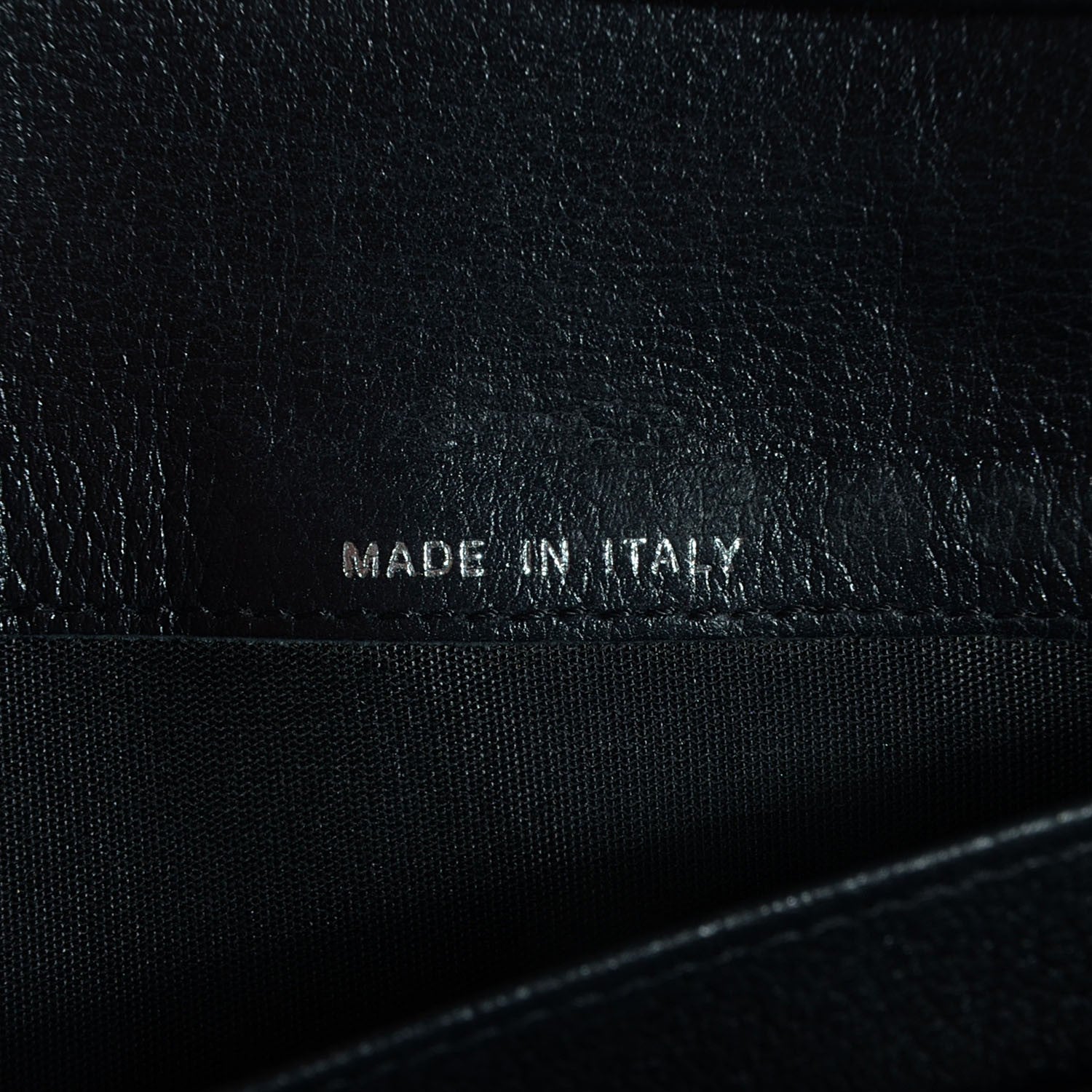 Chanel Goatskin Camellia Embossed Flap Wallet Black 6 of 8