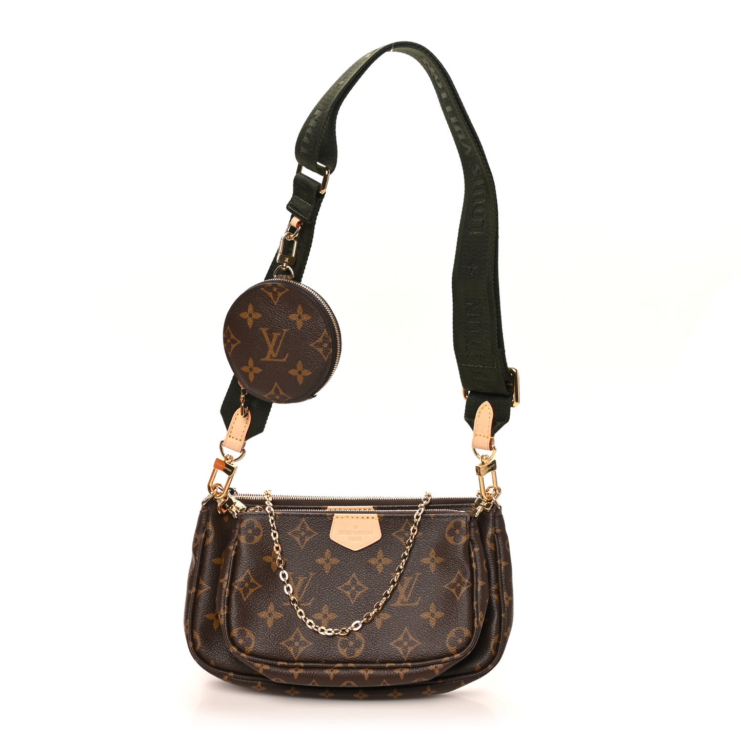 Monogram Multi Pochette Accessories Kaki