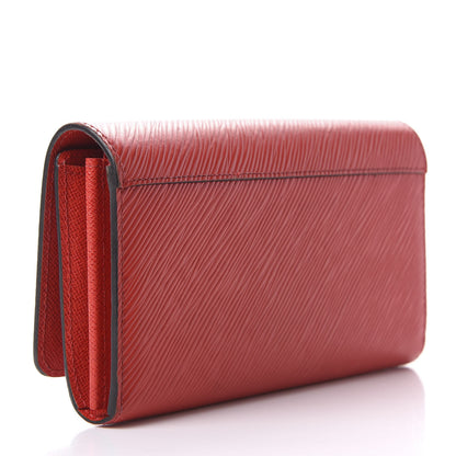Louis Vuitton Epi Twist Wallet Coquelicot 3 of 11
