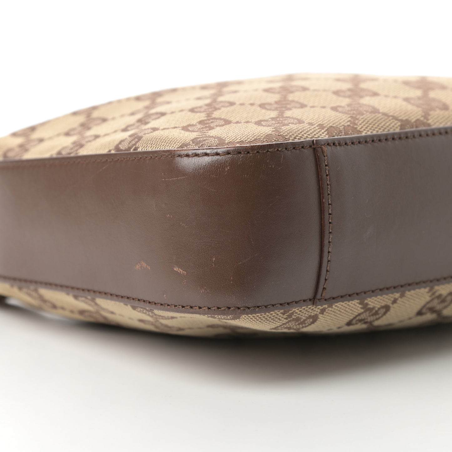 Monogram GG Clasp Hobo Brown