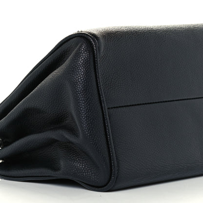 Chanel Caviar Quilted Accordion Flap Black 8 of 9