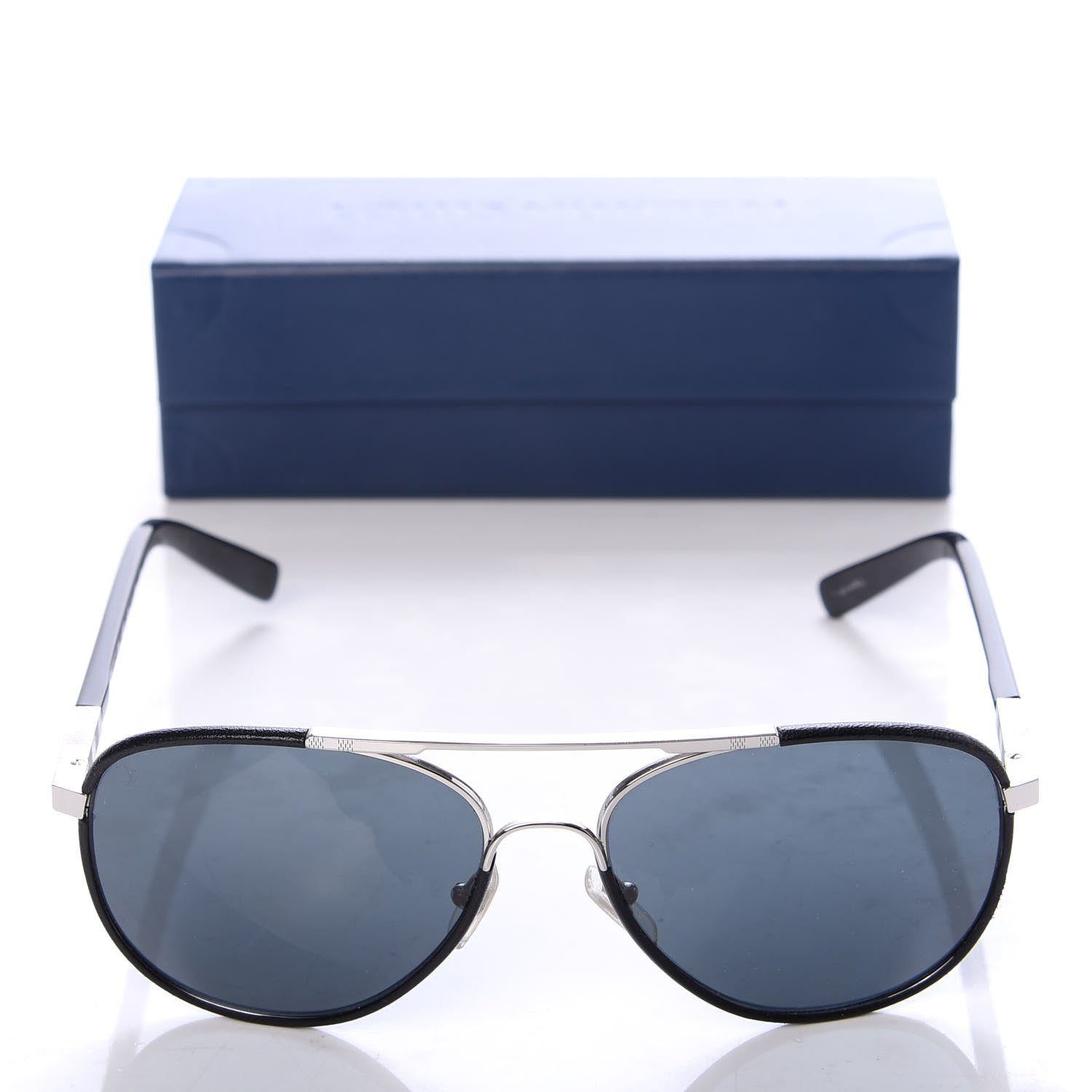 Louis Vuitton Metal Attraction Pilote Sunglasses Z0704U Black 7 of 7