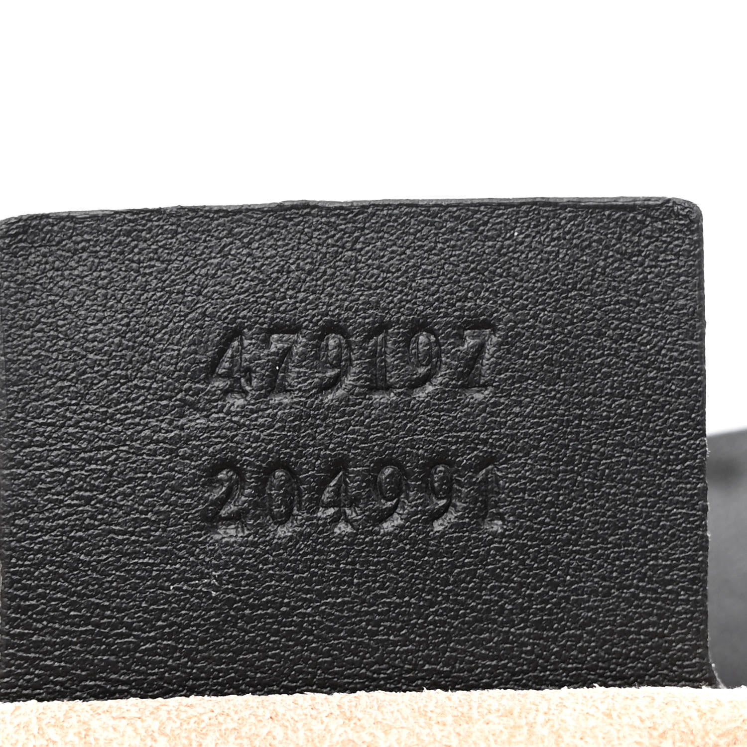 Gucci Guccissima Medium Padlock Tote Black 7 of 11