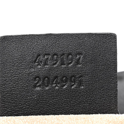 Gucci Guccissima Medium Padlock Tote Black 7 of 11