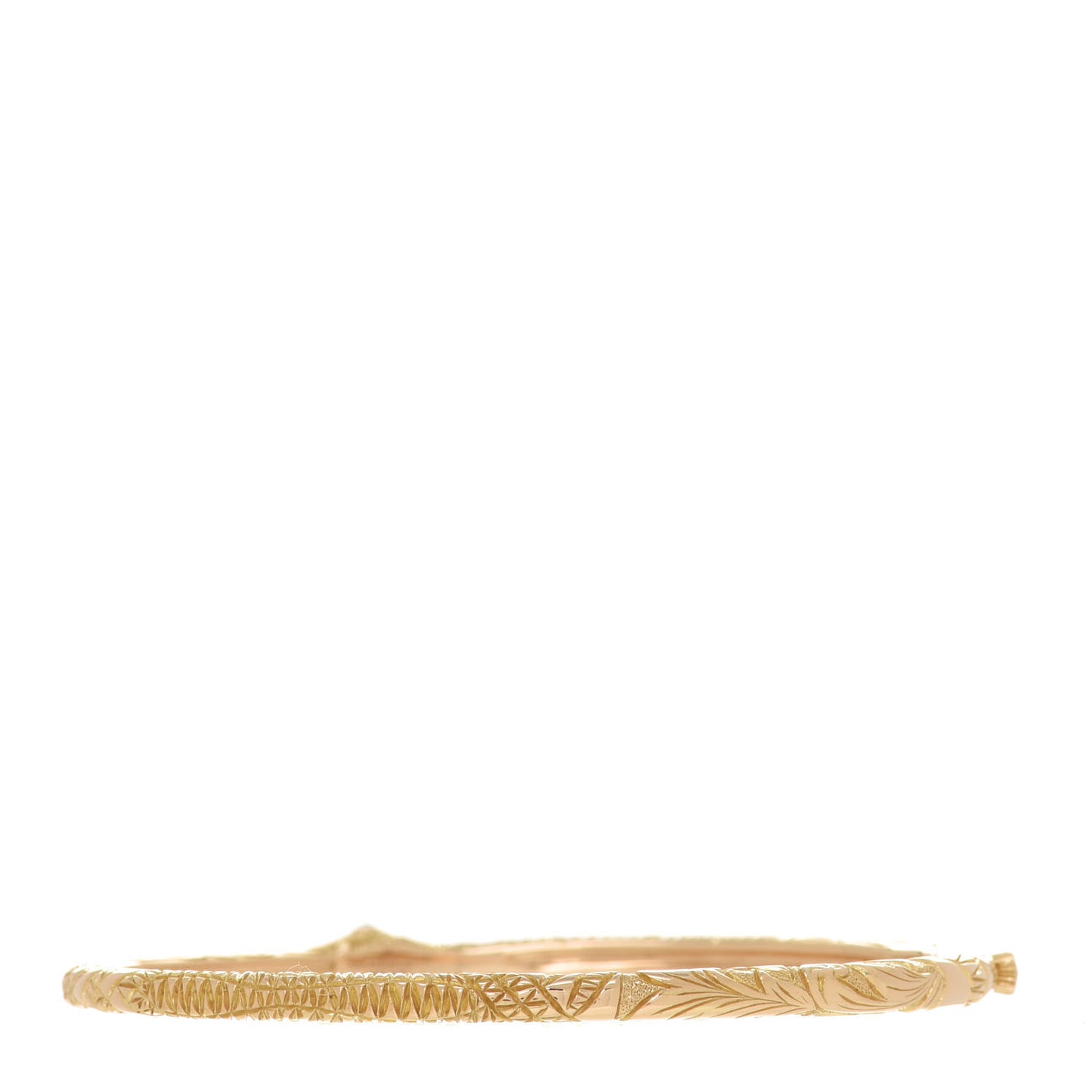 18K Yellow Gold Turquoise Ouroboros Snake Bangle Bracelet