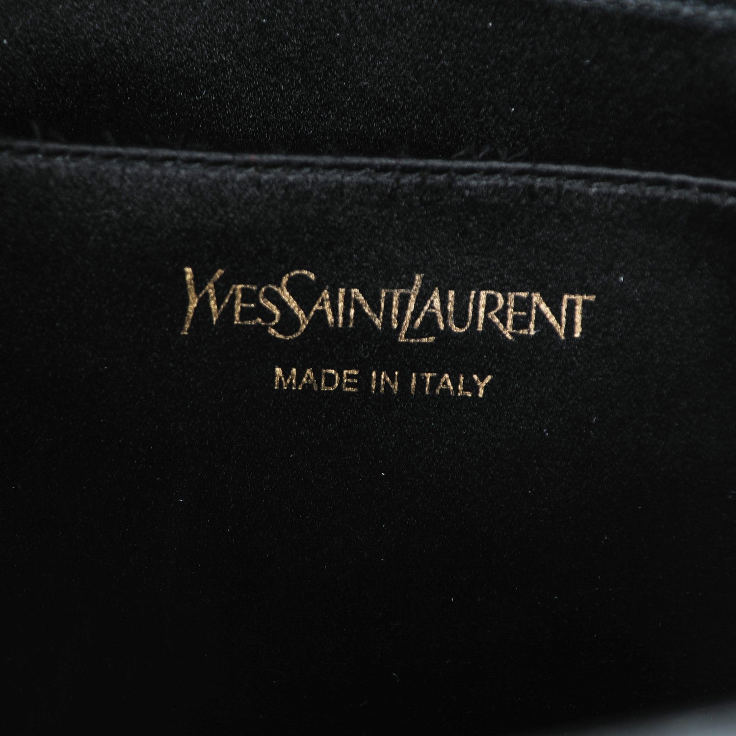 Saint Laurent Calfskin Monogram Large Belle De Jour Clutch Black 7 of 8