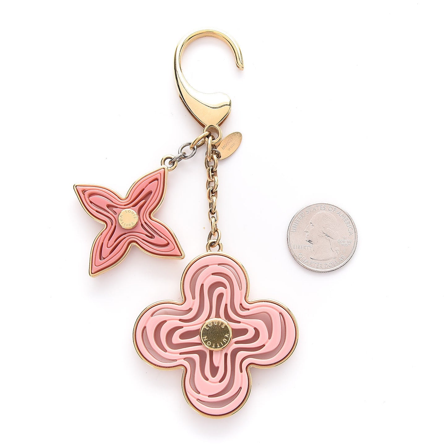 Resin Naif Bag Charm Rose