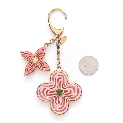 Louis Vuitton Resin Naif Bag Charm Rose 2 of 3