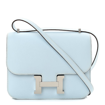 Hermes Epsom Constance 18 Bleu Brume 1 of 10