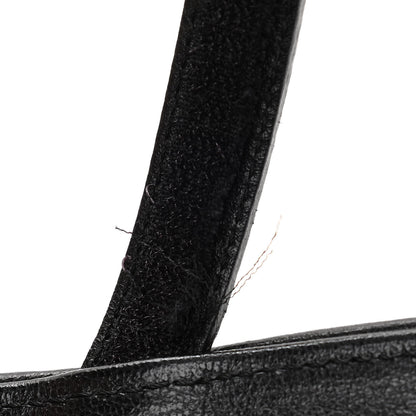 Christian Dior Calfskin Saddle Bag Black 11 of 11