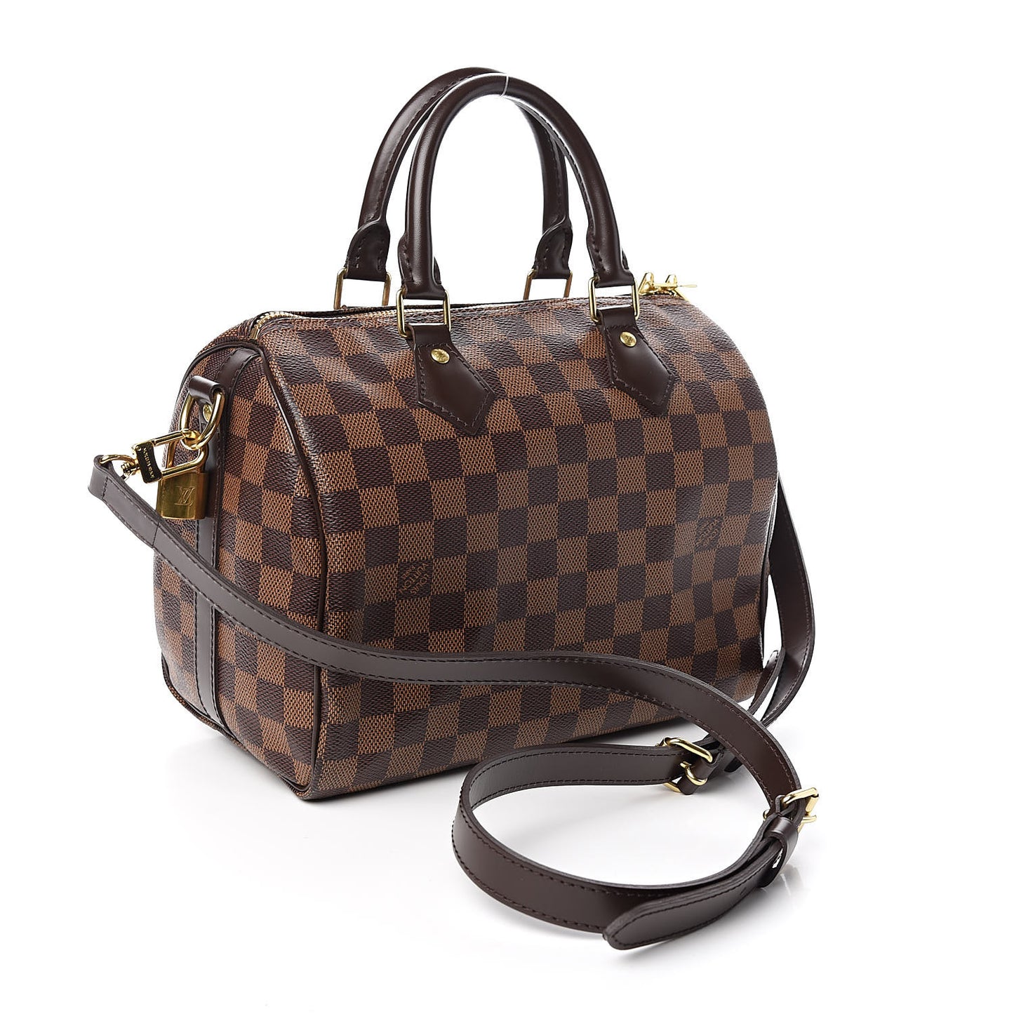 Damier Ebene Speedy Bandouliere 25