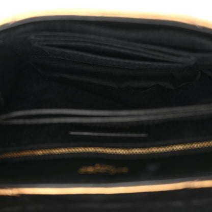 Saint Laurent Metallic Calfskin Y Quilted Monogram Toy Loulou Crossbody Bag Gold 6 of 11