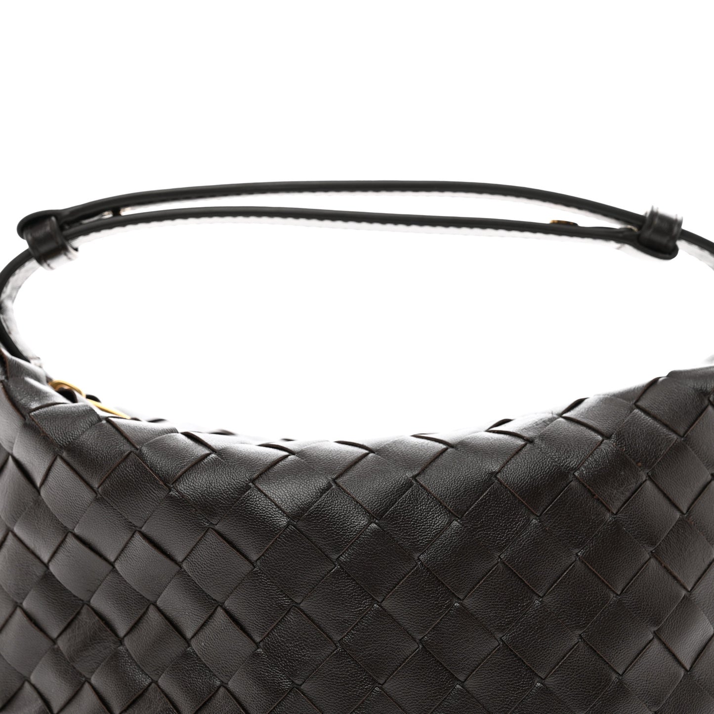 Calfskin Nappa Intrecciato Mini Wallace Fondant