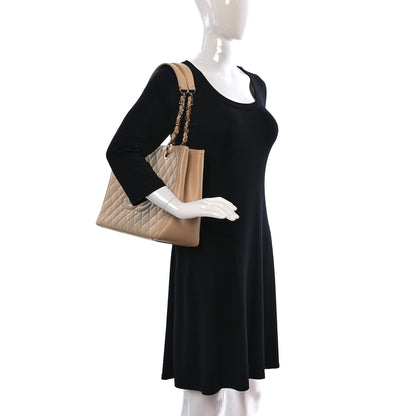 Chanel Caviar Quilted Grand Shopping Tote GST Beige Clair 2 of 11