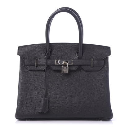 Hermes Togo Birkin 30 Black 1 of 33