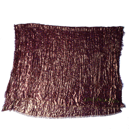 Louis Vuitton Cashmere Silk Leopard Etole Stole Disco Prune 3 of 7
