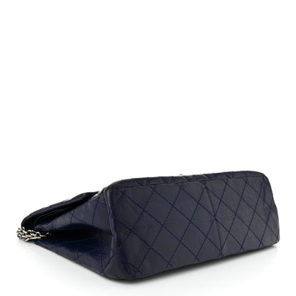 Chanel Aged Calfskin Quilted 2.55 Reissue 226 Flap Dark Blue 4 of 11