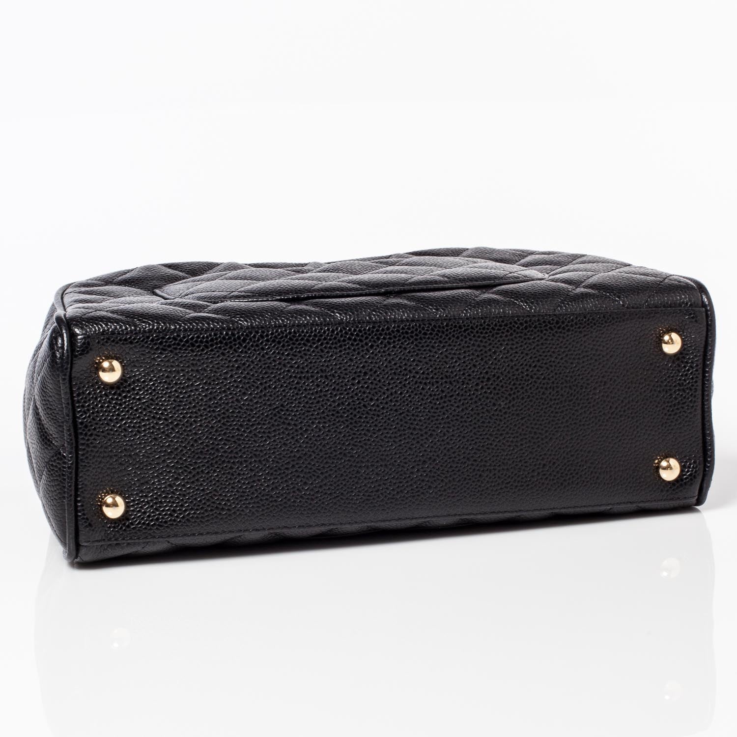 Chanel Caviar Small Bowler Black 5 of 8