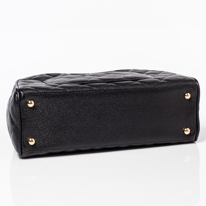 Chanel Caviar Small Bowler Black 5 of 8