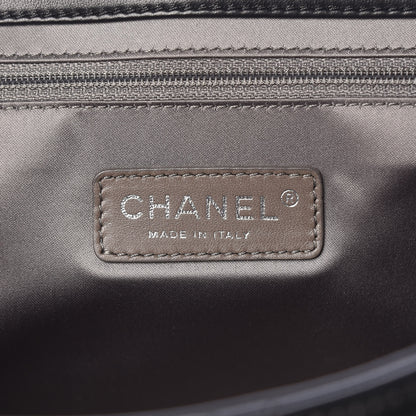 Chanel Lambskin Quilted Jumbo Coco Rain Flap Black 10 of 15
