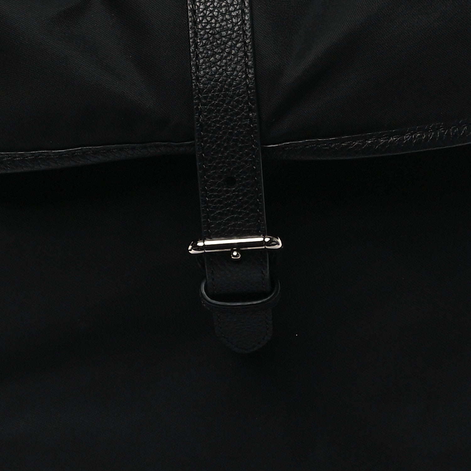 Burberry Nylon Grained Calfskin Watson Diaper Bag Black 11 of 13