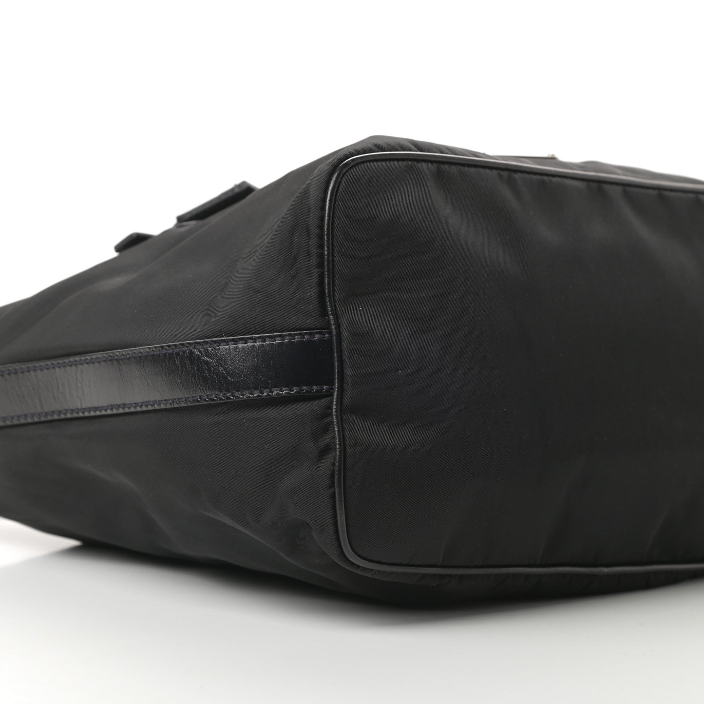 Tessuto Nylon Vitello Hobo Black