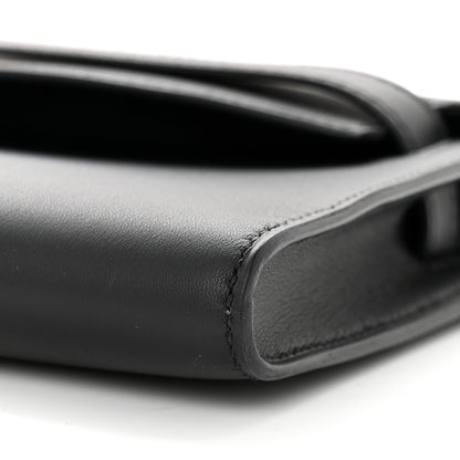 Hermes Swift Kelly Cut Clutch Pochette Black 10 of 11
