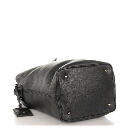 Burberry Grainy Calfskin Medium Susanna Hobo Black 4 of 8