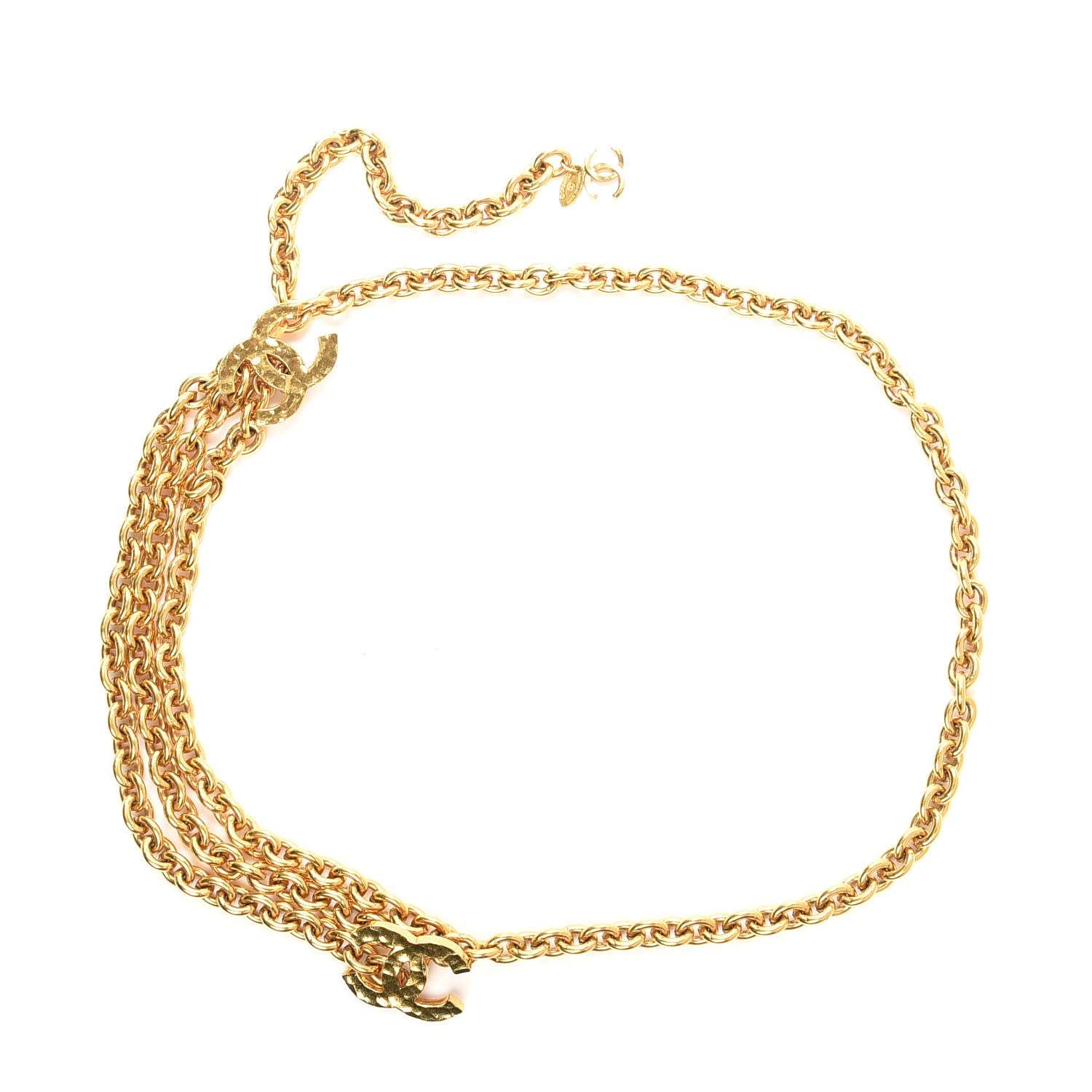 Chanel Chain CC Belt Gold 1 of 3