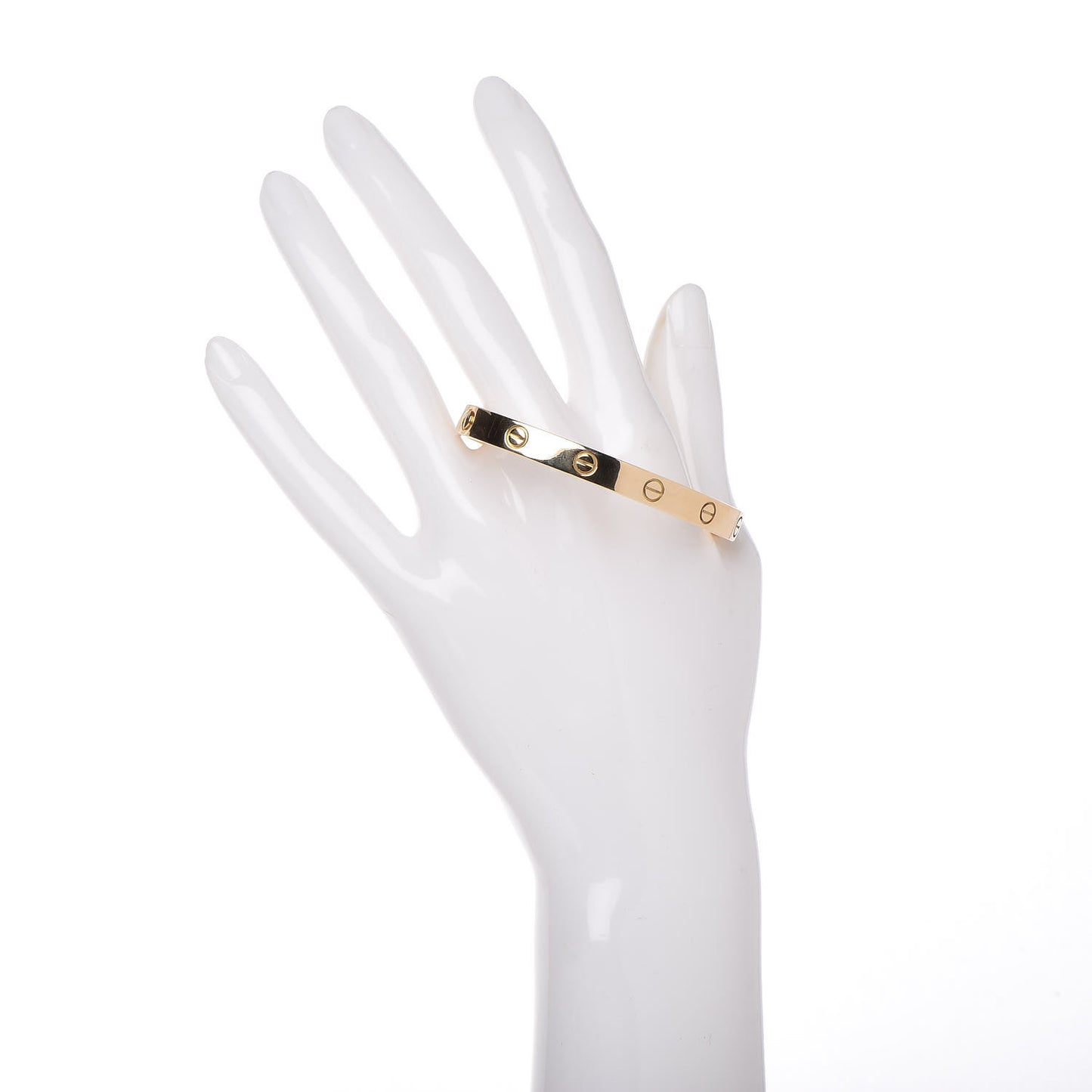 18K Yellow Gold LOVE Bracelet 17