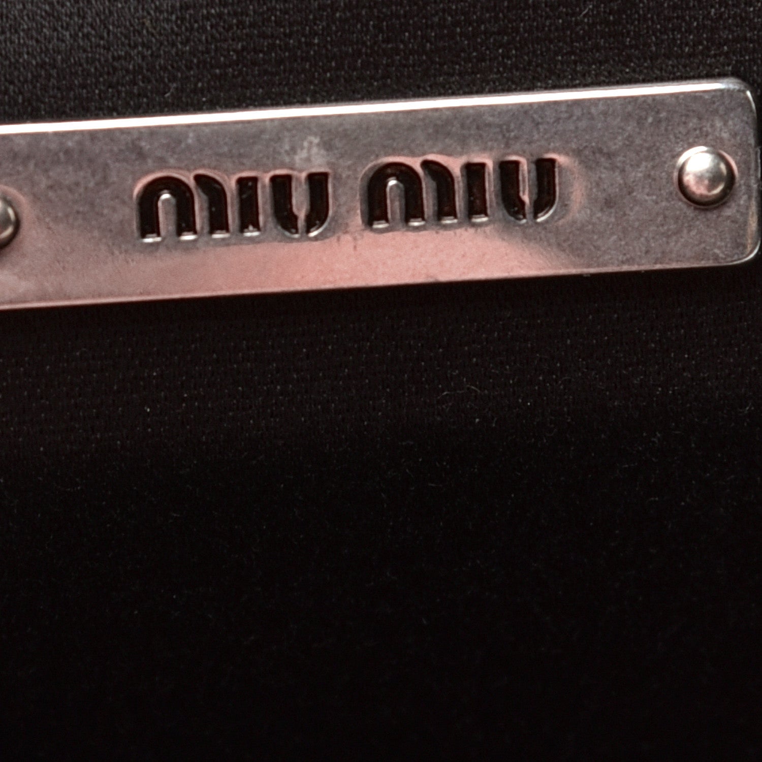 Miu Miu Vitello Shine Shopping Tote Fumo 6 of 8