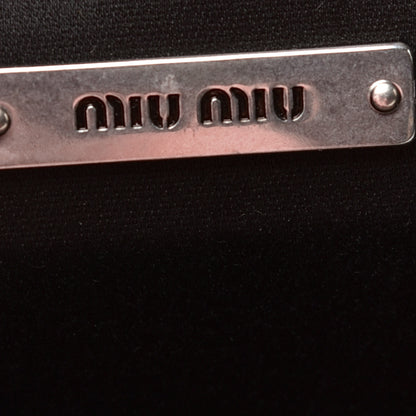 Miu Miu Vitello Shine Shopping Tote Fumo 6 of 8
