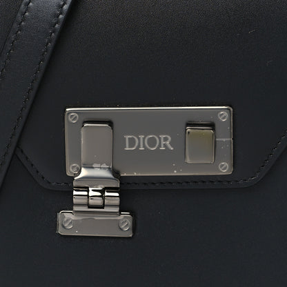 Christian Dior Smooth Calfskin Vertical Pouch Black 7 of 9