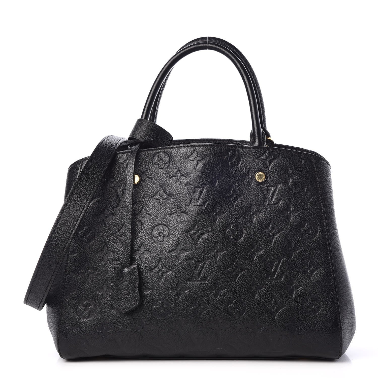 Louis Vuitton Empreinte Montaigne MM Black 1 of 9