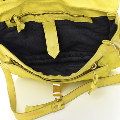 Proenza Schouler Lambskin Medium PS1 Satchel Citron 7 of 28
