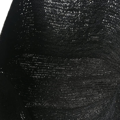 Loewe Raffia Paulas Ibiza Fold Shopper Tote Black 5 of 10