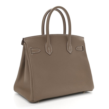 Hermes Togo Birkin 30 Etoupe 3 of 11
