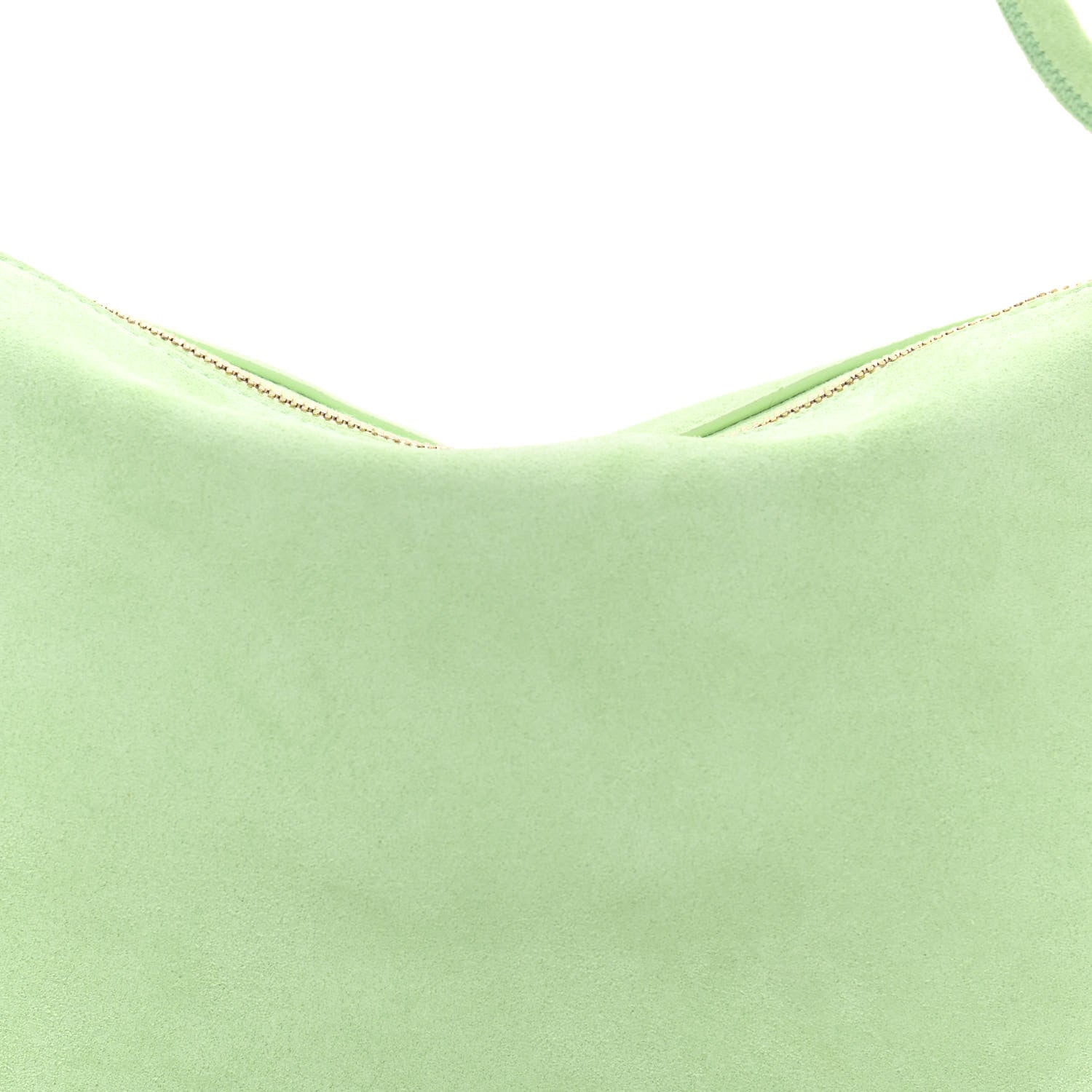 Bottega Veneta Suede Mini Loop Shoulder Bag Teal Washed 7 of 10