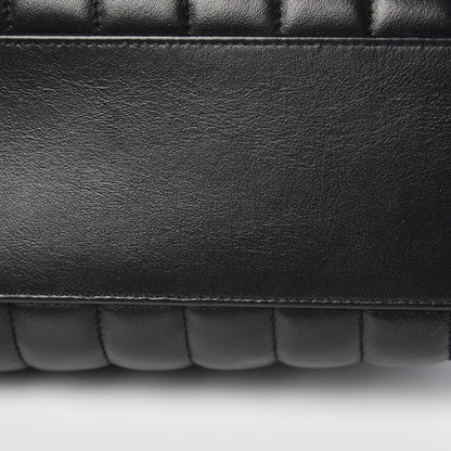 Saint Laurent Calfskin Y Quilted Monogram Small Loulou Shopper Black 13 of 14