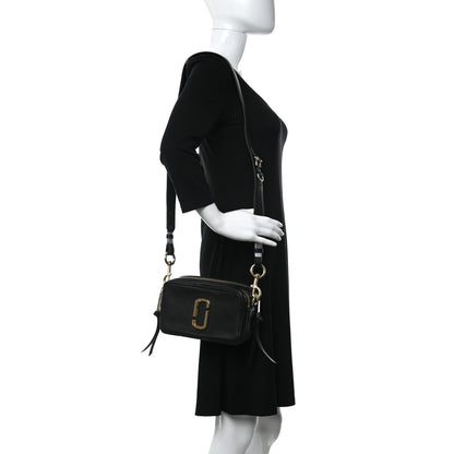 Marc Jacobs Calfskin Small Snapshot Camera Bag Black 2 of 11